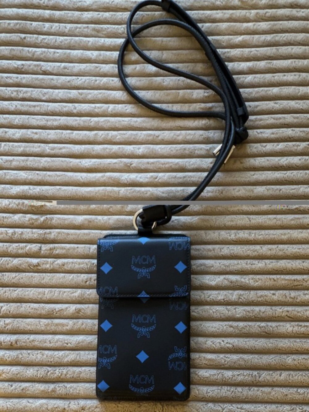MCM Visetos Crossbody Phone Case